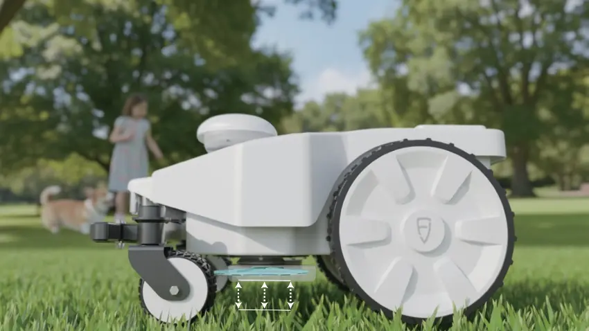 Robotická kosačka FJD FRX do 96 000m2